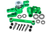 Aluminum 7075-T6 Front Steering Assembly for Traxxas 1:10 4WD MAXX Monster Truck 89076-4 / 4WD MAXX with WideMaxx Monster Truck 89086-4 - Green