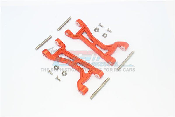 Traxxas 1/10 Maxx 4WD Monster Truck Aluminium Front Or Rear Upper Arms -1Pr Set	 Orange