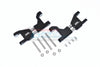 Traxxas 1/10 Maxx 4WD Monster Truck Stainless Steel+ Aluminum Supporting Mount With Front / Rear Upper Arms - 14Pc Set Black