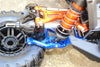 Traxxas 1/10 Maxx 4WD Monster Truck Aluminium Front Or Rear Lower Arms - 1Pr Set Orange
