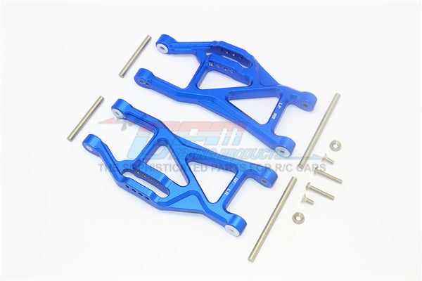 Traxxas 1/10 Maxx 4WD Monster Truck Aluminium Front Or Rear Lower Arms - 1Pr Set Blue