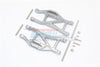 Traxxas 1/10 Maxx 4WD Monster Truck Aluminium Front Or Rear Lower Arms - 1Pr Set Gray Silver