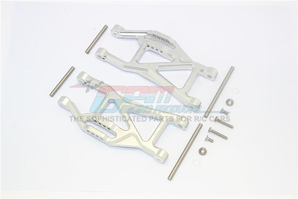 Traxxas 1/10 Maxx 4WD Monster Truck Aluminium Front Or Rear Lower Arms - 1Pr Set Silver