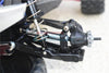 Traxxas 1/10 Maxx 4WD Monster Truck Harden Steel + Aluminum Front Or Rear Adjustable CVD Drive Shaft + Hex Adapter - 1Pr Set Silver
