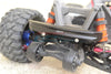 GPM For Traxxas 1/10 Maxx 4WD Monster Truck Upgrade Parts Aluminum Rear Bumper - 1Pc Set Black