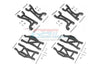 Traxxas 1/10 Maxx 4WD Monster Truck Aluminium Full Suspension Arm Set (Front + Rear & Upper + Lower Arms) - 56Pc Set Black