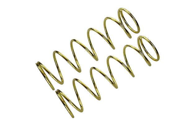 Spare Springs For Front/Rear Dampers (Sutiable For 1/10 For Traxxas Maxx Original Dampers And GPM Optional Dampers) - 2Pc Set Gold
