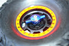 Traxxas Unlimited Desert Racer 4X4 (#85076-4) Aluminum Spare Tire Locking - 2Pc Set Silver