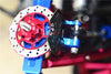 Traxxas Unlimited Desert Racer 4X4 (#85076-4) Aluminum Front/Rear Brake Caliper - 1Pr Set Red