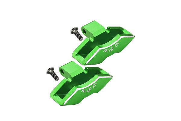 Traxxas Unlimited Desert Racer 4X4 (#85076-4) Aluminum Front/Rear Brake Caliper - 1Pr Set Green