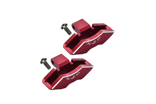 Traxxas Unlimited Desert Racer 4X4 (#85076-4) Aluminum Front/Rear Brake Caliper - 1Pr Set Red