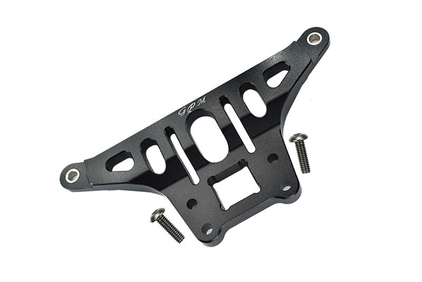 Traxxas Unlimited Desert Racer 4X4 (#85076-4) Aluminum Thickened Front Upper Arm Stabilizer - 1Pc Set Black