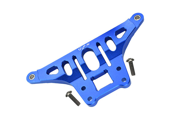 Traxxas Unlimited Desert Racer 4X4 (#85076-4) Aluminum Thickened Front Upper Arm Stabilizer - 1Pc Set Blue
