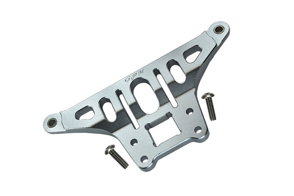 Traxxas Unlimited Desert Racer 4X4 (#85076-4) Aluminum Thickened Front Upper Arm Stabilizer - 1Pc Set Silver