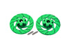 Traxxas Unlimited Desert Racer 4X4 (#85076-4) Aluminum +3mm Hex With Brake Disk - 1Pr Set Green