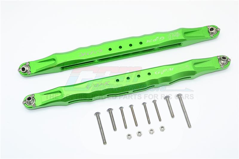 Traxxas Unlimited Desert Racer 4X4 (#85076-4) Aluminum Rear Lower Trailing Arms - 1Pr Set Green