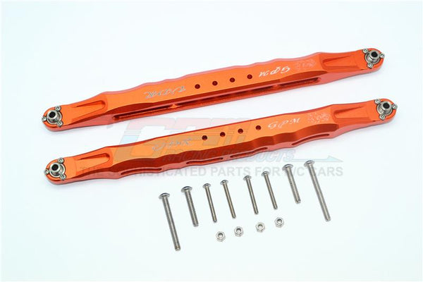 Traxxas Unlimited Desert Racer 4X4 (#85076-4) Aluminum Rear Lower Trailing Arms - 1Pr Set Orange