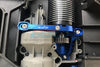 Traxxas Unlimited Desert Racer 4X4 (#85076-4) Aluminum Motor Mount With Heat Sink Fins - 1 Set Blue