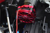 Traxxas Unlimited Desert Racer 4X4 (#85076-4) Aluminum Motor Heatsink With Cooling Fan - 1 Set Orange