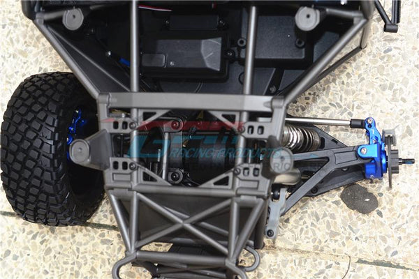 Kit Direction Aluminium Pour Traxxas Desert Racer 4X4 (#85076-4) - Amélioration GPM, 1 Set Argenté