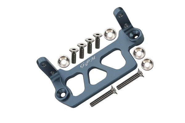 Traxxas Unlimited Desert Racer 4X4 (#85076-4) Aluminum Servo Mount - 1Pc Set Gray Silver