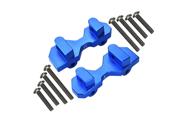 Traxxas Unlimited Desert Racer 4X4 (#85076-4) Aluminum Front Damper Mount - 1Pr Set Blue