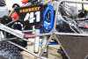 Traxxas Unlimited Desert Racer 4X4 (#85076-4) Aluminum Rear Damper Mount - 1Pr Set Black