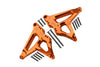 Traxxas Unlimited Desert Racer 4X4 (#85076-4) Aluminum Rear Damper Mount - 1Pr Set Orange