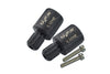 Traxxas Unlimited Desert Racer 4X4 (#85076-4) Harden Steel #45 Front Drive Cup - 2Pc Set Black