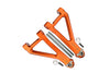 Traxxas Unlimited Desert Racer 4X4 (#85076-4) Aluminum Front Upper Suspension Arm - 8Pc Set Orange