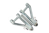 Traxxas Unlimited Desert Racer 4X4 (#85076-4) Aluminum Front Upper Suspension Arm - 8Pc Set Silver