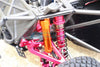 Traxxas Unlimited Desert Racer 4X4 (#85076-4) Aluminium Front Internal Shocks (135mm) - 2Pc Set Orange