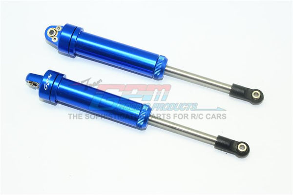 Traxxas Unlimited Desert Racer 4X4 (#85076-4) Aluminium Front Internal Shocks (135mm) - 2Pc Set Blue