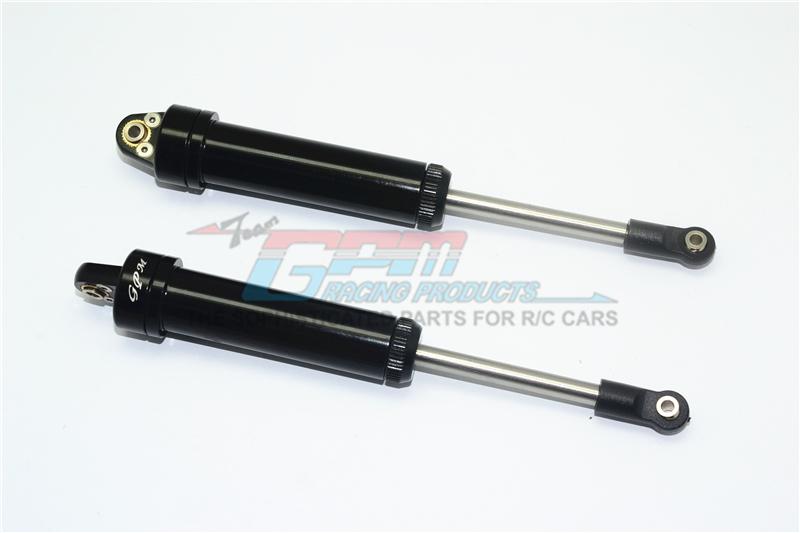 Traxxas Unlimited Desert Racer 4X4 (#85076-4) Aluminium Front Internal Shocks (135mm) - 2Pc Set Black