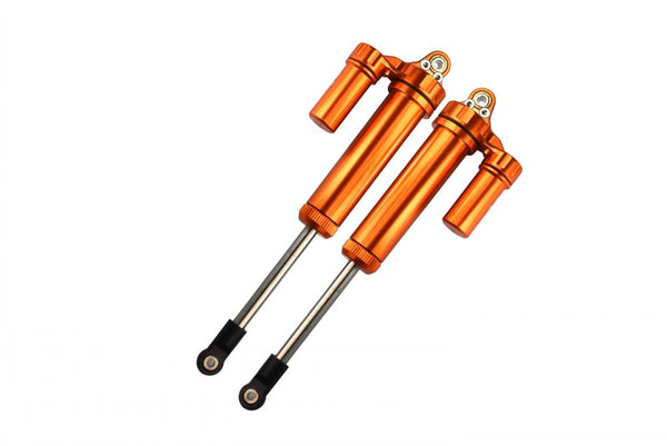 Traxxas Unlimited Desert Racer 4X4 (#85076-4) Aluminum Front L-Shape Internal Damper (135mm) - 2Pc Set Orange