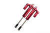 Traxxas Unlimited Desert Racer 4X4 (#85076-4) Aluminum Front L-Shape Internal Damper (135mm) - 2Pc Set Red