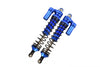 Traxxas Unlimited Desert Racer 4X4 (#85076-4) Aluminum Front L-Shape Spring Damper (135mm) - 2Pc Set Blue