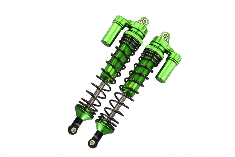 Traxxas Unlimited Desert Racer 4X4 (#85076-4) Aluminum Front L-Shape Spring Damper (135mm) - 2Pc Set Green