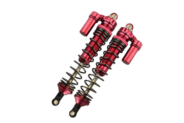 Traxxas Unlimited Desert Racer 4X4 (#85076-4) Aluminum Front L-Shape Spring Damper (135mm) - 2Pc Set Red