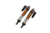 Aluminum 6061-T6 Front L-Shape Piggy Back (Built-In Piston Spring) Adjustable Spring Dampers 135mm For Traxxas 1:7 Unlimited Desert Racer UDR Pro-Scale 4X4 (#85076-4) Upgrades - Orange