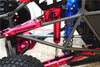 Traxxas Unlimited Desert Racer 4X4 (#85076-4) Aluminum Rear L-Shape Piggy Back Damper - 4Pc Set Red