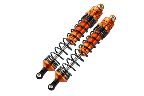 Traxxas Unlimited Desert Racer 4X4 (#85076-4) Aluminum Rear Spring Dampers (139mm) - 2Pc Set Orange