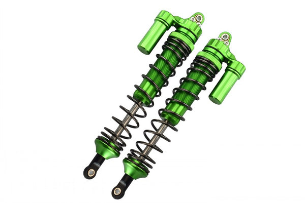 Traxxas Unlimited Desert Racer 4X4 (#85076-4) Aluminum Rear L-Shape Spring Damper (139mm) - 2Pc Set Green