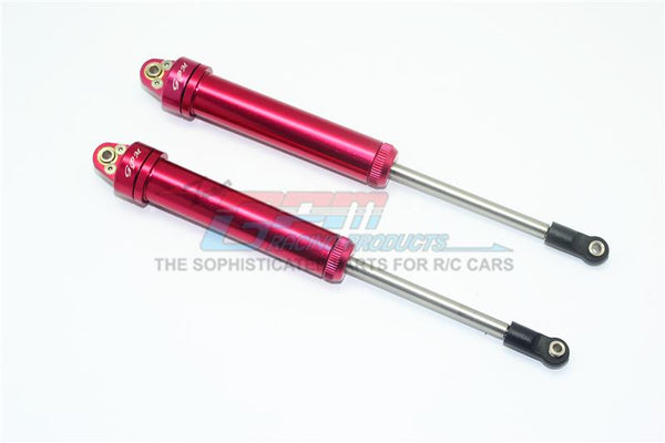 Traxxas Unlimited Desert Racer 4X4 (#85076-4) Aluminium Rear Internal Shocks (160mm) - 2Pc Set Red