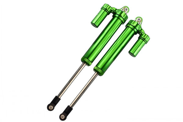 Traxxas Unlimited Desert Racer 4X4 (#85076-4) Aluminum Rear L-Shape Internal Damper (160mm) - 2Pc Set Green