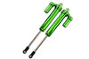 Traxxas Unlimited Desert Racer 4X4 (#85076-4) Aluminum Rear L-Shape Internal Damper (160mm) - 2Pc Set Green