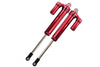 Traxxas Unlimited Desert Racer 4X4 (#85076-4) Aluminum Rear L-Shape Internal Damper (160mm) - 2Pc Set Red