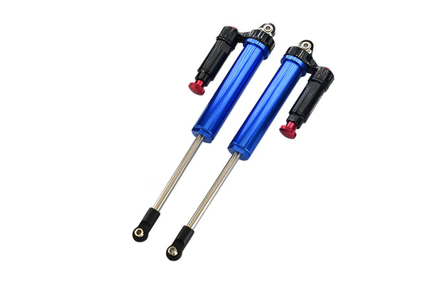 Aluminum 6061-T6 Rear L-Shape Piggy Back (Built-In Piston) Internal Damper 160mm For Traxxas 1:7 Unlimited Desert Racer UDR Pro-Scale 4X4 (#85076-4) Upgrades - Blue