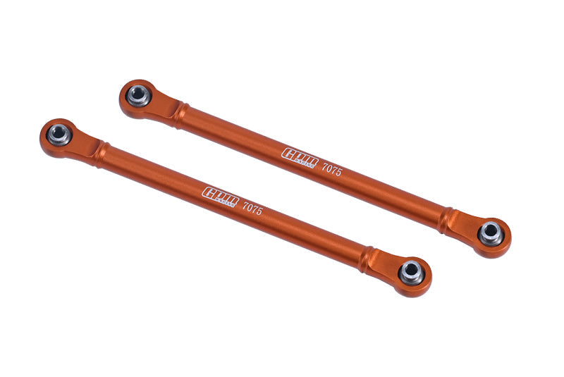 Aluminum 7075 Front Steering Link Rod For Traxxas 1:7 Unlimited Desert Racer UDR Pro-Scale 4X4 85086-4 85076-4 Upgrade Parts - Orange