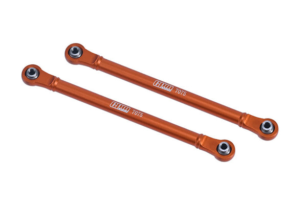 Aluminum 7075 Front Steering Link Rod For Traxxas 1:7 Unlimited Desert Racer UDR Pro-Scale 4X4 85086-4 85076-4 Upgrade Parts - Orange